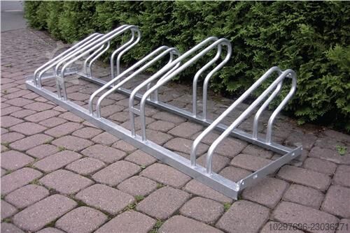 Bicycle hoop rack, single-sided, 90° - 1 unit  