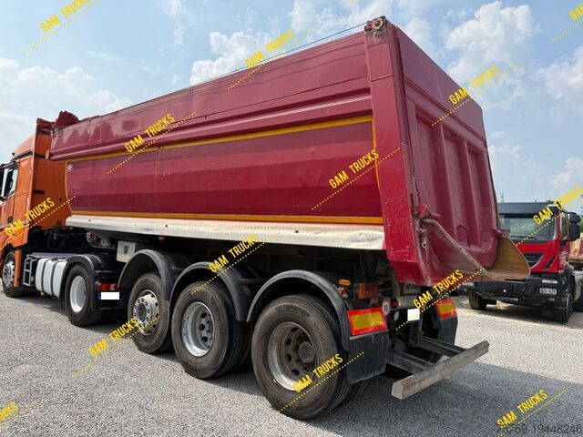 Tipper semi-trailer Andreoli 36PM 70 Kipper 28cbm mit Plane