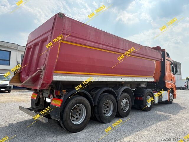 Tipper semi-trailer Andreoli 36PM 70 Kipper 28cbm mit Plane