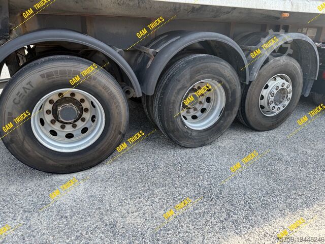 Tipper semi-trailer Andreoli 36PM 70 Kipper 28cbm mit Plane