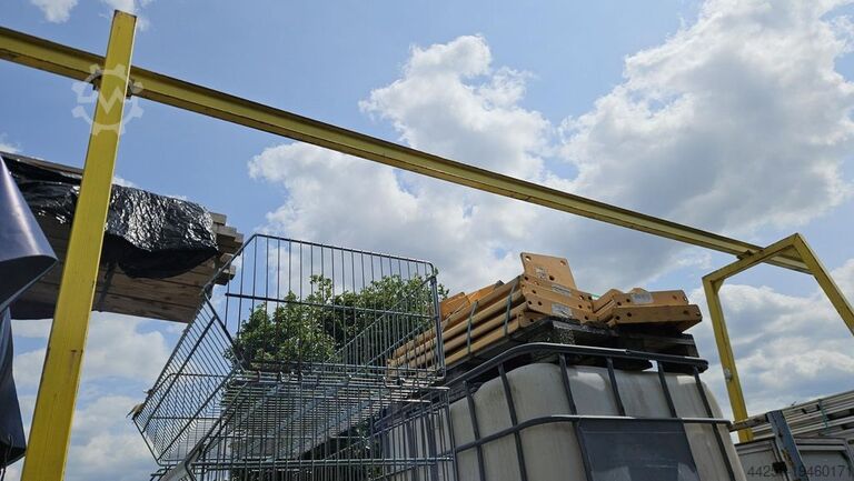 Frame for cranes Crane frame Cranerunway Musterfirma Krangestell