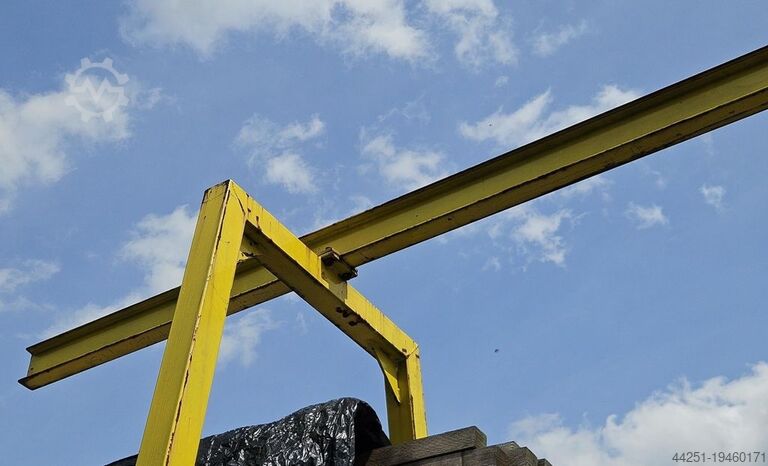 Frame for cranes Crane frame Cranerunway Musterfirma Krangestell