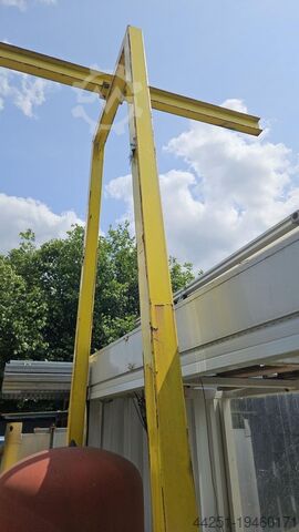 Frame for cranes Crane frame Cranerunway Musterfirma Krangestell