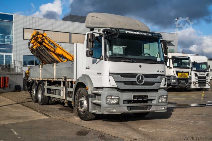 Open body MERCEDES AXOR 2529 L - EFFER 250/4S+JIB