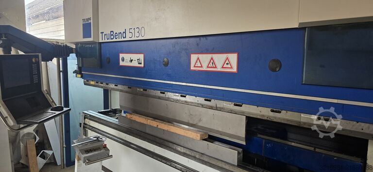 Press brake TRUMPF TruBend 5130 CNC 130t/3200mm WITH TOOLS