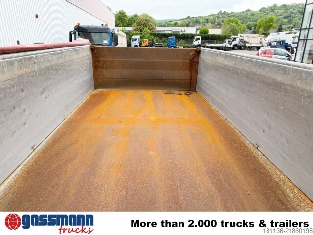 Three-way tipper trailer Schwarzmüller M-Serie, Alu-Bordwände, Liftachse, ca. 12m³