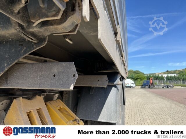 Three-way tipper trailer Schwarzmüller M-Serie, Alu-Bordwände, Liftachse, ca. 12m³