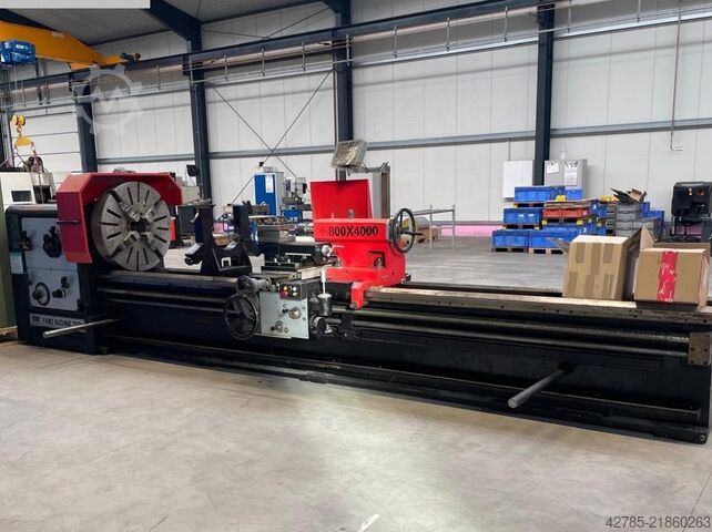 Center Lathe YAW MACHINE TOOL CW800B x 4000