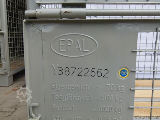 Lagerbehälter Gitterbox EPAL UIC 435-3