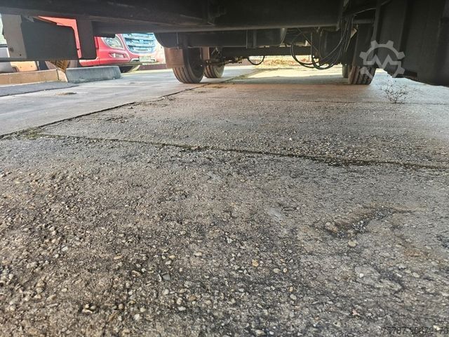 Anhänger mit Pritsche & Plane ACKERMANN-FRUEHAUF Tandem Gardine, Edscha,Hubdach