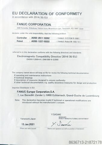 Industrial robot FANUC M-10iD/12