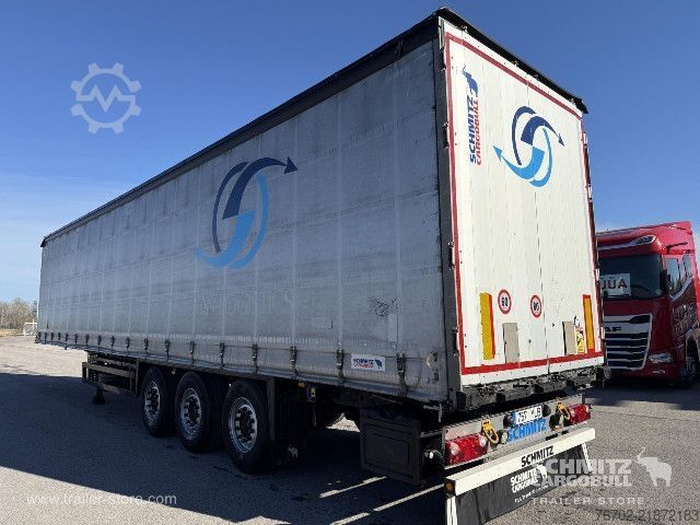 Open semitrailer with tarp Schmitz Cargobull Curtainsider Standard