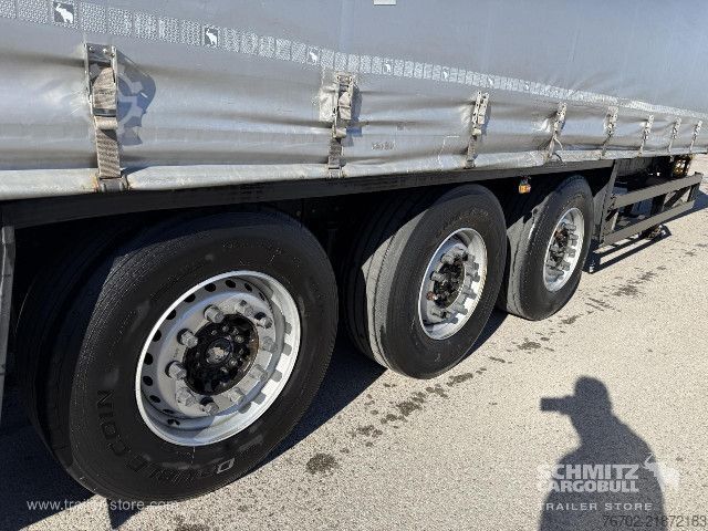 Open semitrailer with tarp Schmitz Cargobull Curtainsider Standard