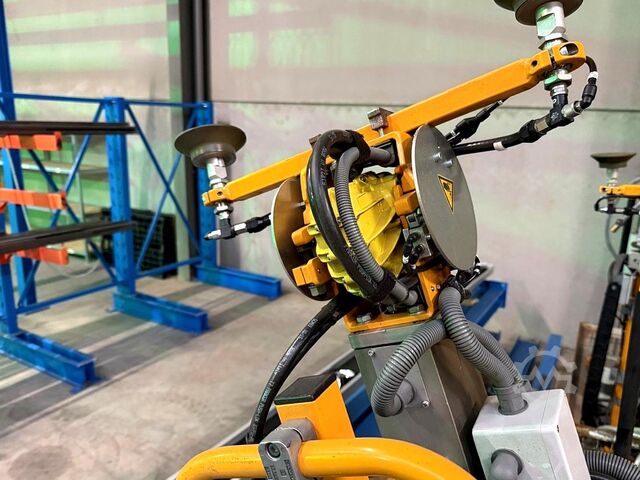 Vakuumhebegerät auf Schienensystem Strödter line 02