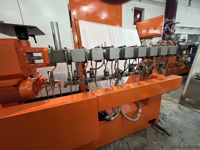 Compounder / Doppelschneckenextruder Leistritz ZSE 40 HP