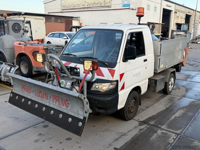 Winter maintenance equipment Piaggio Porter Kipper 1.3 Winterdienst+1.Hand