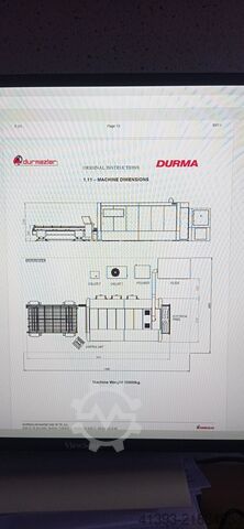 Laser cutting system Durma Durmazlar HD-F 3015