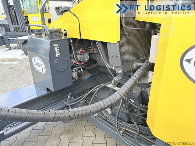 4-way forklift Combilift C4000 GAS DUPLEX 4600 FORK POSITIONER