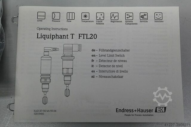 Level meter Endress+Hauser FTL20-012B