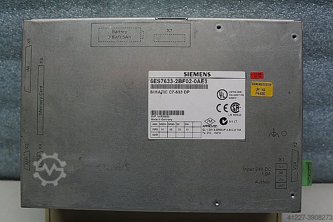 Complete unit Siemens SIMATIC C7-633 DP