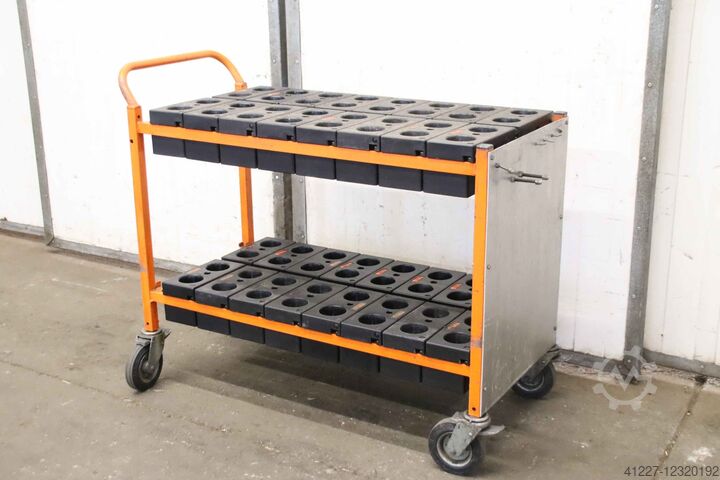 Tool holder assembly trolley SK50 TUL Kelch 64 Aufnahmen