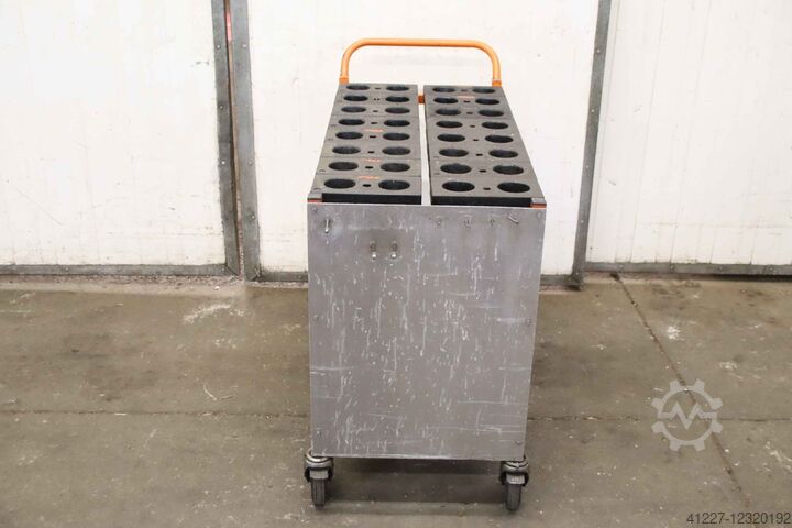 Tool holder assembly trolley SK50 TUL Kelch 64 Aufnahmen