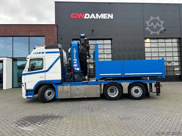 Kranwagen Volvo FM 420 6x2 Trekker/Bakwagen HMF 4720 + Flyjib ,...