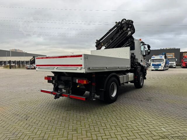 Kranwagen Iveco Trakker 410 4x4 Hiab 244-5 + Fly jib , winch 12...