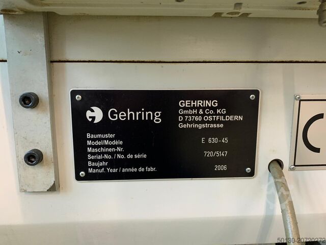 Honmaschine Gehring E 630-45