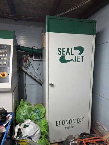 CNC lathe with Economos A sealing jet ECONOMOS IP4500