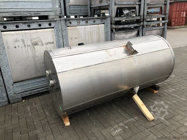 Edelstahlbehälter mit Isolierung 10267