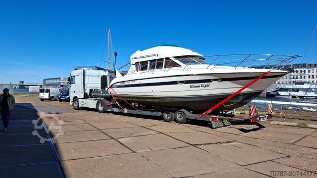 Semitrailer  Boots- boat Auflieger Vidal, 2 Achs