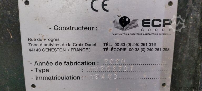 Fleischverarbeitungsmaschine ECP BDR 75 / 600