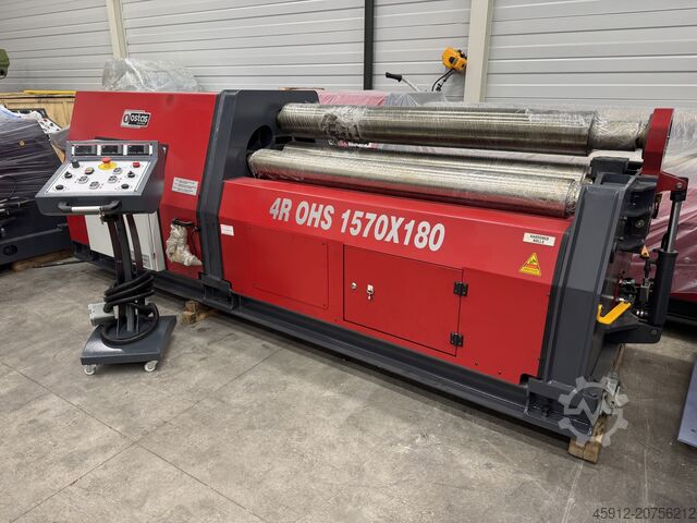Walzblechmaschine Rundbiegemaschine OSTAS 4R OHS 1570 x 180
