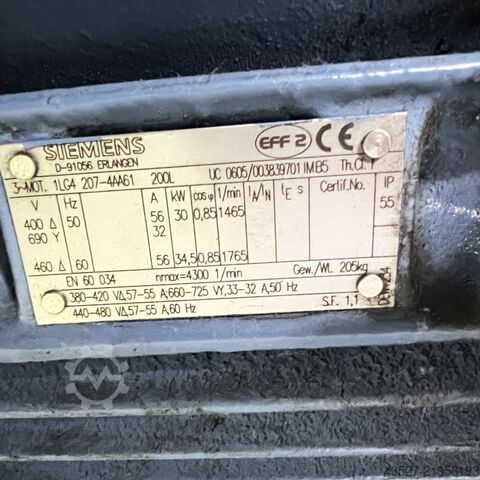 Motor SIEMENS 1LG4 207-4AA61