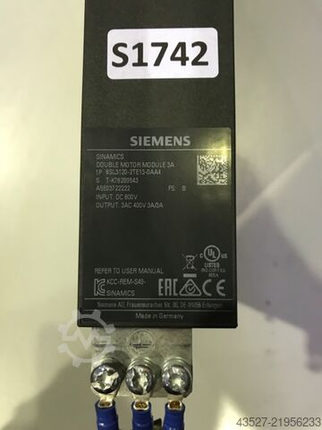 Electronics / Drive technology SIEMENS 6SL3120-2TE13-0AA4