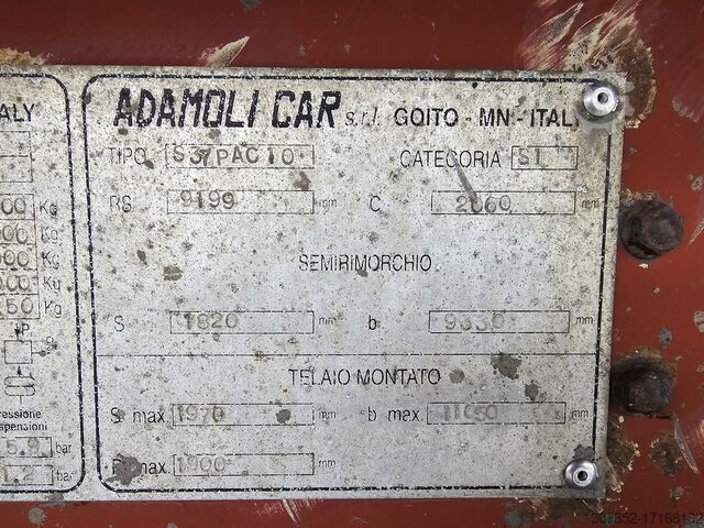 Tipper semi-trailer Adamoli S37PAC10