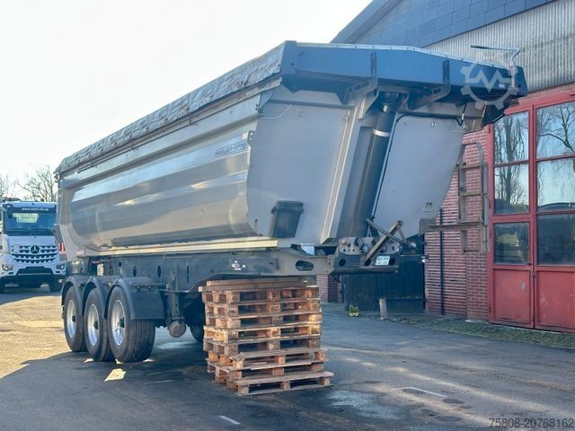 Kipper Auflieger MEILLER MHKS 44/3 Stahlmulde Elektrisceh Rollplane Lift