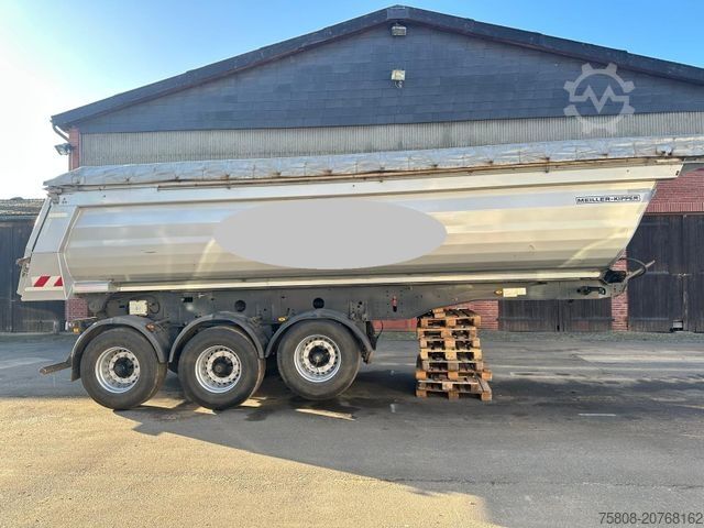 Kipper Auflieger MEILLER MHKS 44/3 Stahlmulde Elektrisceh Rollplane Lift