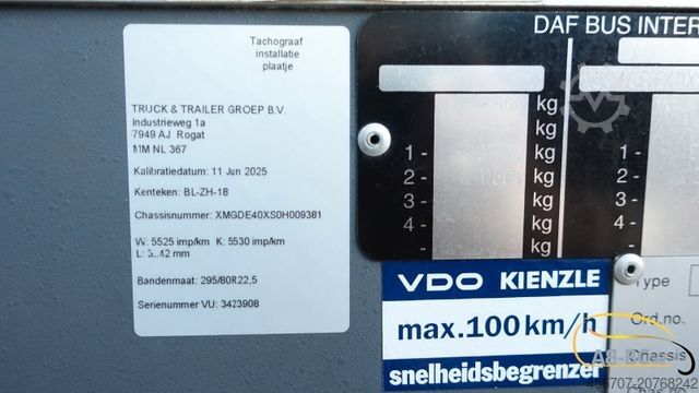 Reisebus BERKHOF Axial SB4000 - 51 Sitze Analoge Tacho