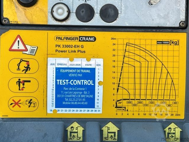Autokran MAN TGA 33.480* Sattelzugmaschine * PK 33002-EH