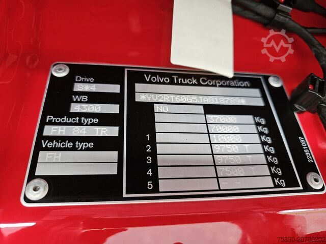 Crane truck Volvo FH 540 / 8x4*4 / HIAB 548E-9 CRANE/KRAN / WINCH