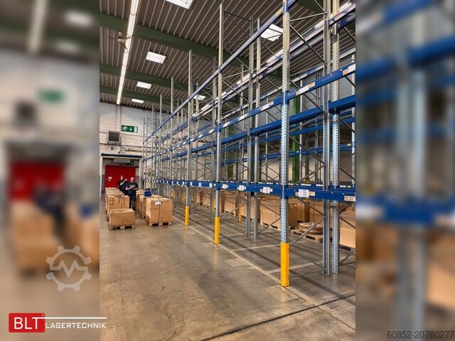 Schwerlastregal ca. 14,20 lfm BITO P4 Palettenregale H:680cm, 3000kg Fachlast, Hochregale