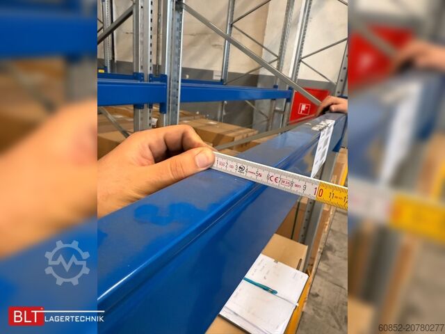 Schwerlastregal ca. 14,20 lfm BITO P4 Palettenregale H:680cm, 3000kg Fachlast, Hochregale