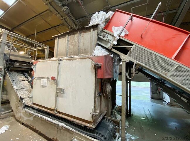 Single-Shaft Shredder Vecoplan VAZ 2000 M F-T