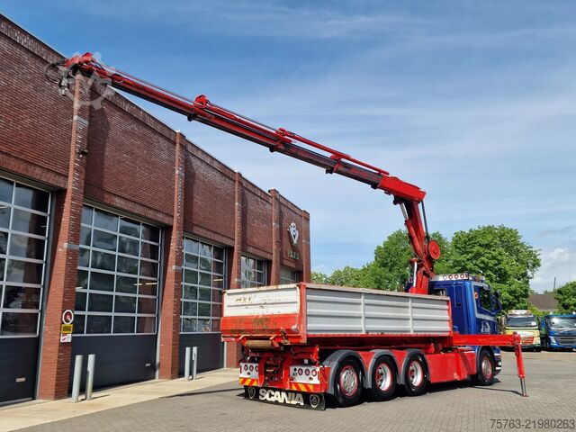 Crane truck Scania R560 V8 8x4*4 - HIAB 244 K5 Crane / Kran / Grua...
