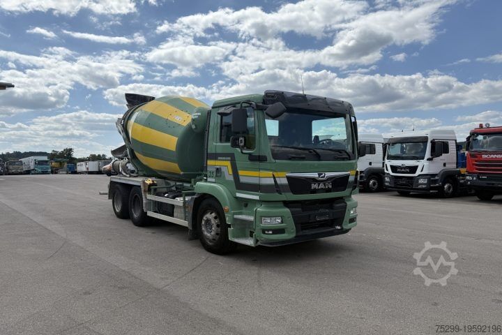 Concrete mixer truck MAN TGM 26.340 Stetter 7m³ / Swiss-Vehicle
