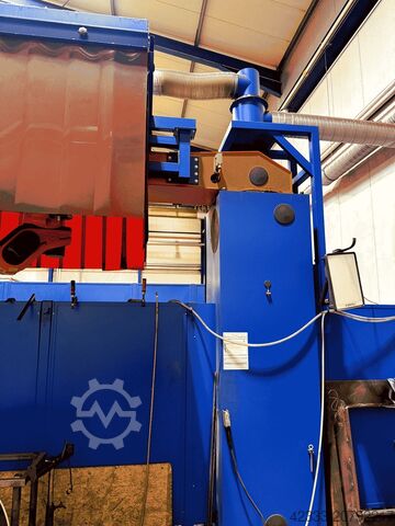 Industrieroboter Cloos Qirox QRC 350 auf Drehgalgen