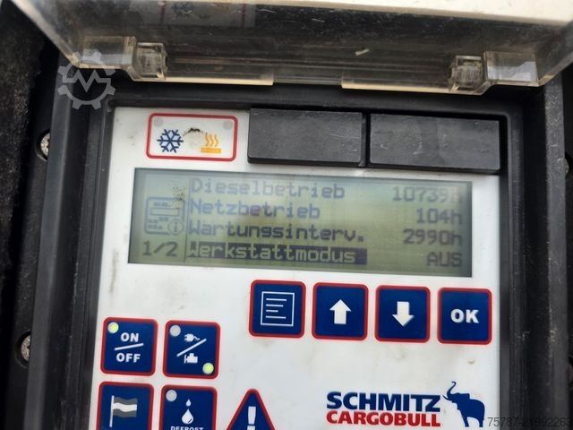 Kühlauflieger SCHMITZ CARGOBULL Tiefkühler, Doppelstock,SKO 24/L-13,4 FP 60 Cool
