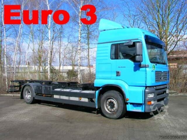 Wechselfahrgestell LKW MAN TGA 02  18.410 TGA2 Achs BDF- LKW